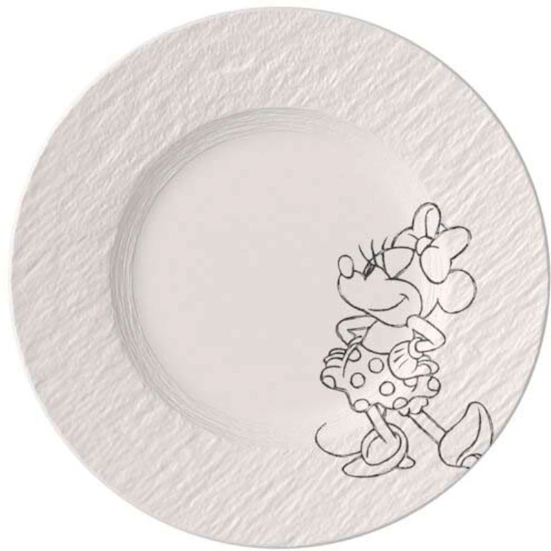 Manufacture Rock Mickey Mouse Morgenmadstallerken, Hvid