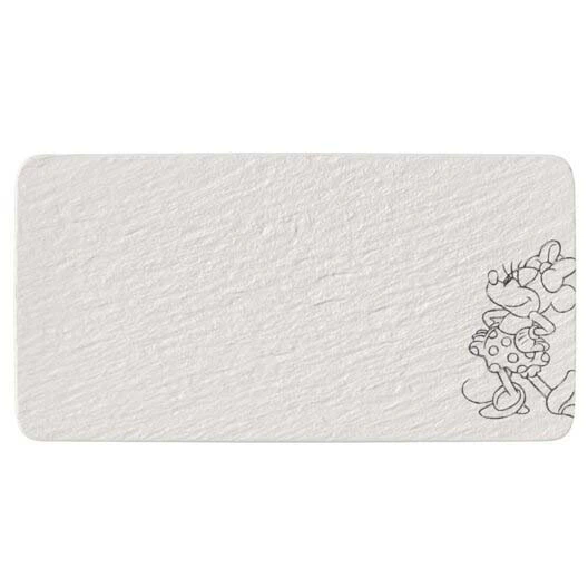 Villeroy & Boch Manufacture Rock Mickey Mouse Serveringsfad t - Serveringsfad Porcel&aelig;n Hvid - 1047202281
