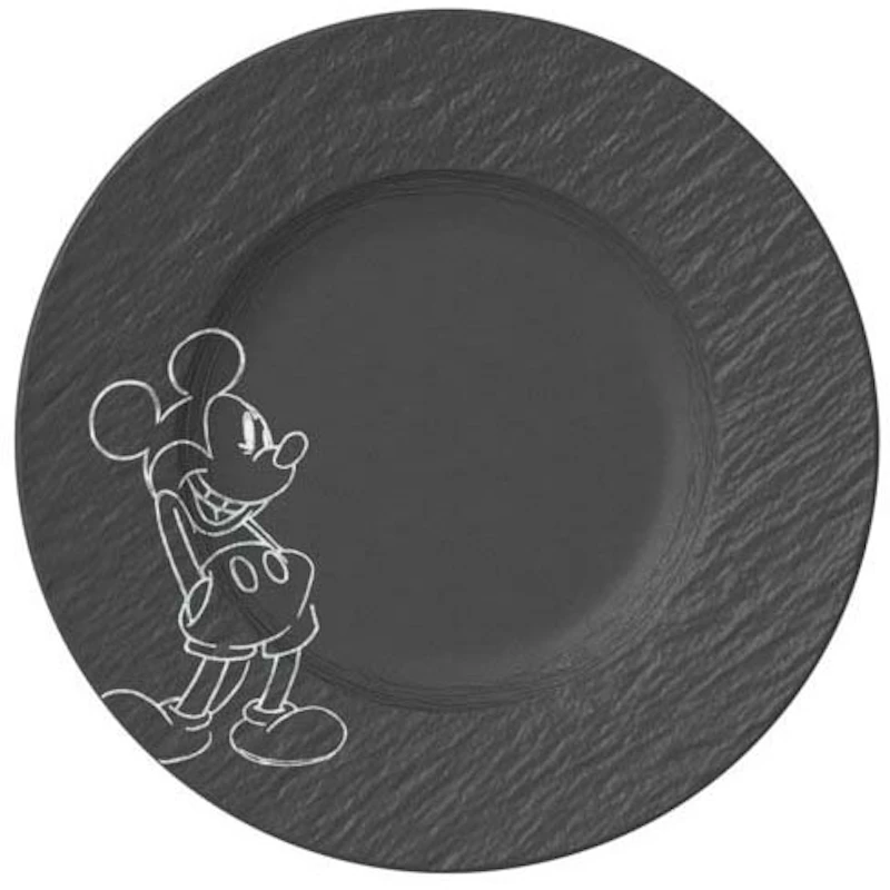 Manufacture Rock Mickey Mouse Morgenmadstallerken, Sort