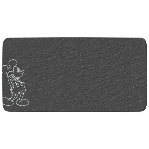 Villeroy & Boch Manufacture Rock Mickey Mouse Serveringsfad - Serveringsfad Porcel&aelig;n Sort - 1047192281