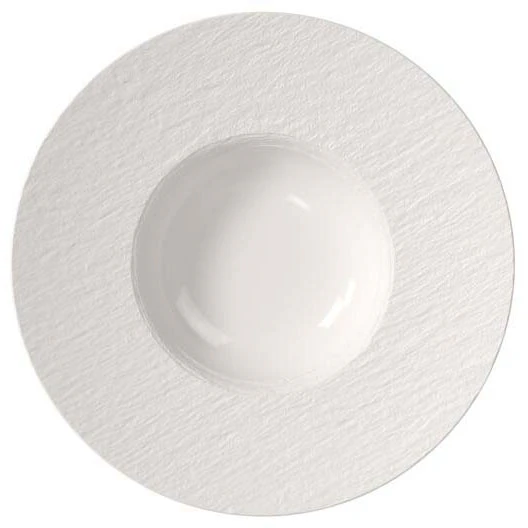 Villeroy & Boch Manufacture Ice Pastatallerken - Pastatallerkner Porcel&aelig;n Hvid - 1047212790