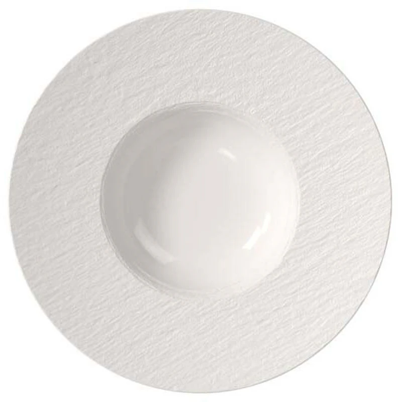 Manufacture Ice Pastatallerken, Hvid