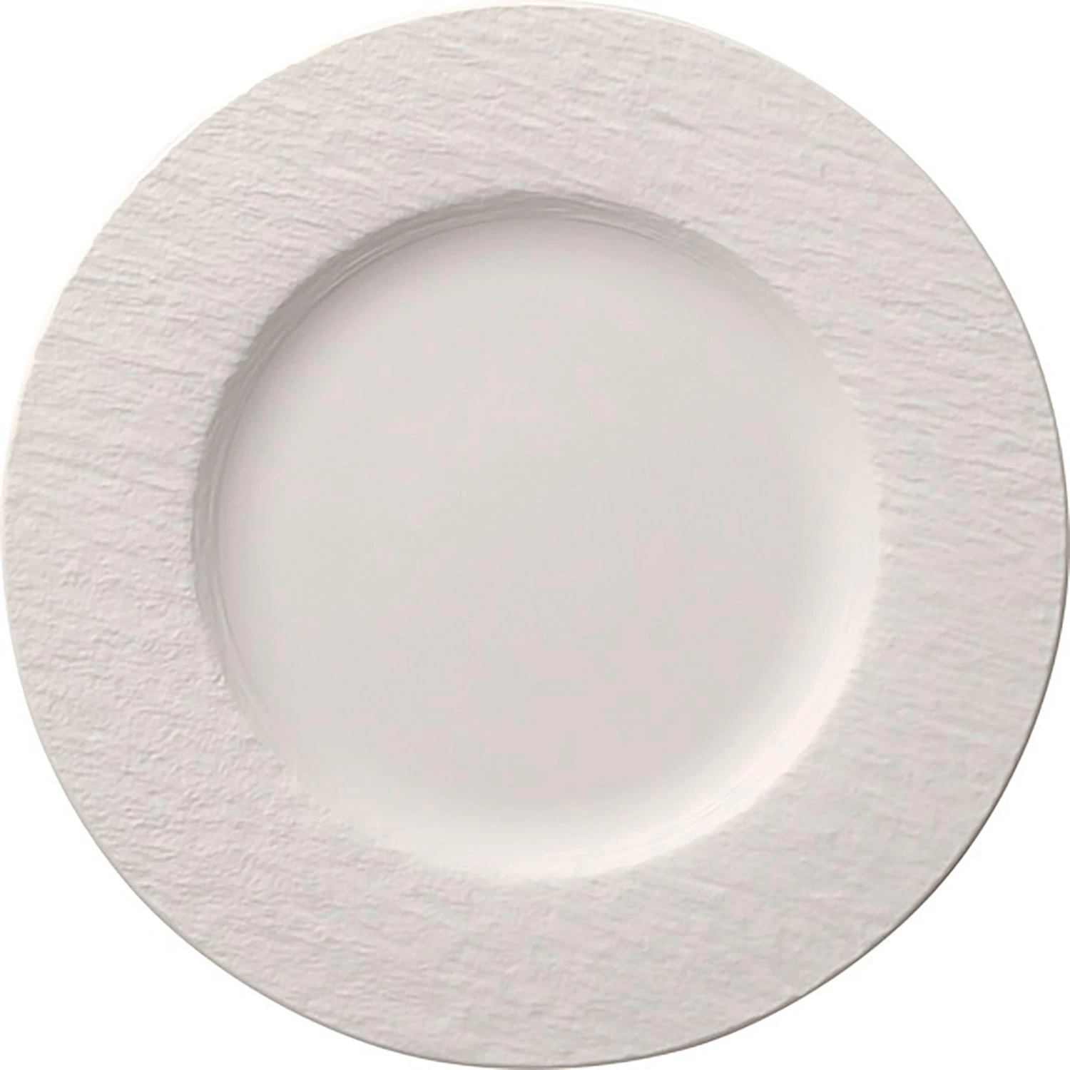 Villeroy & Boch Manufacture Rock Blanc Middagstallerken 27 Cm - Middagstallerkner Porcel&aelig;n Hvid - 10-4240-2620