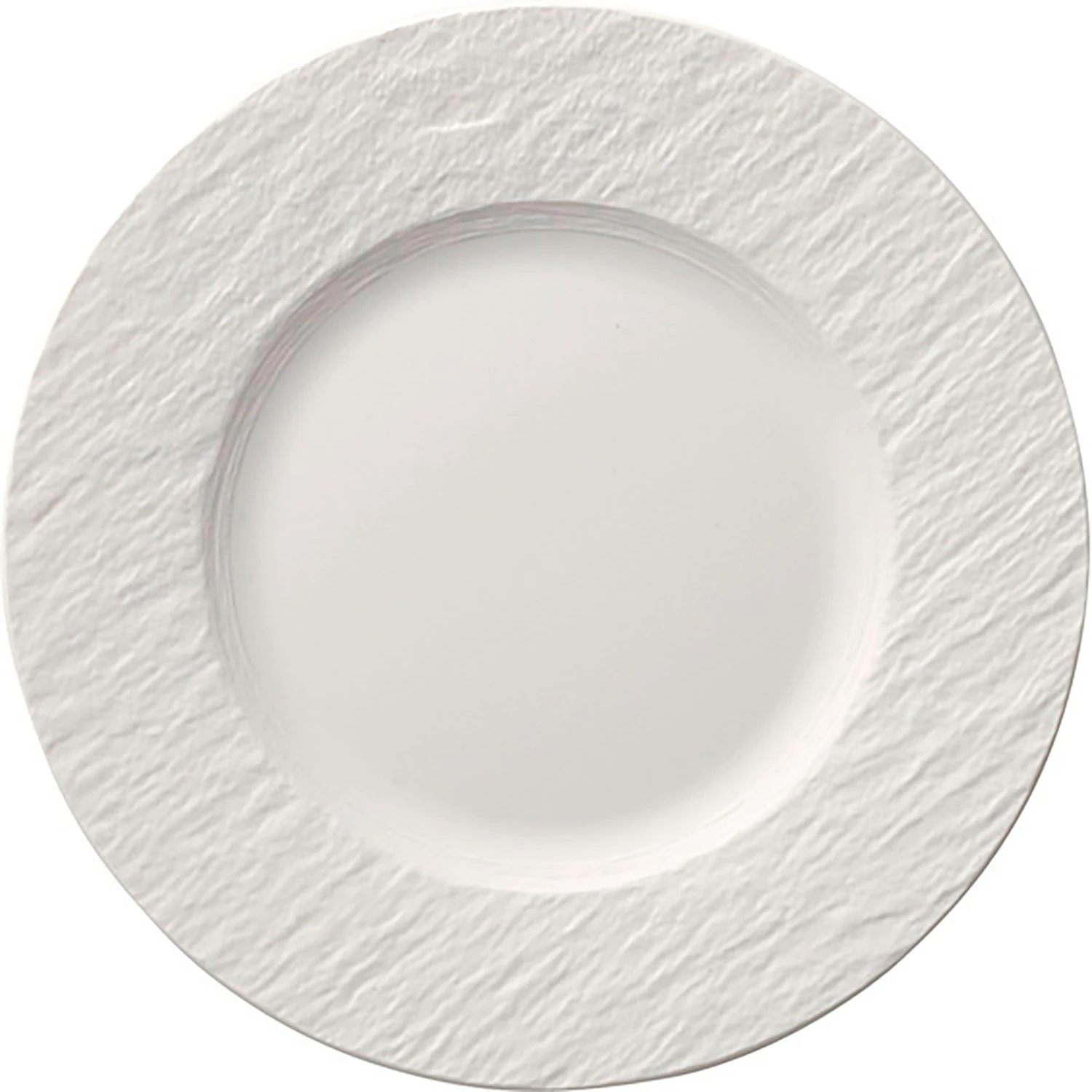 Villeroy & Boch Manufacture Rock Blanc Tallerken 22 Cm - Asietter Porcel&aelig;n Hvid - 10-4240-2640