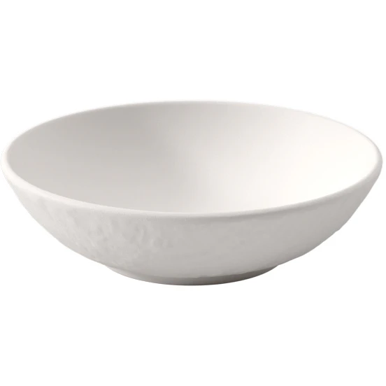 Villeroy & Boch Manufacture Rock Dessertsk&aring;l 13 Cm - Dessertsk&aring;le Porcel&aelig;n Hvid - 1042403810