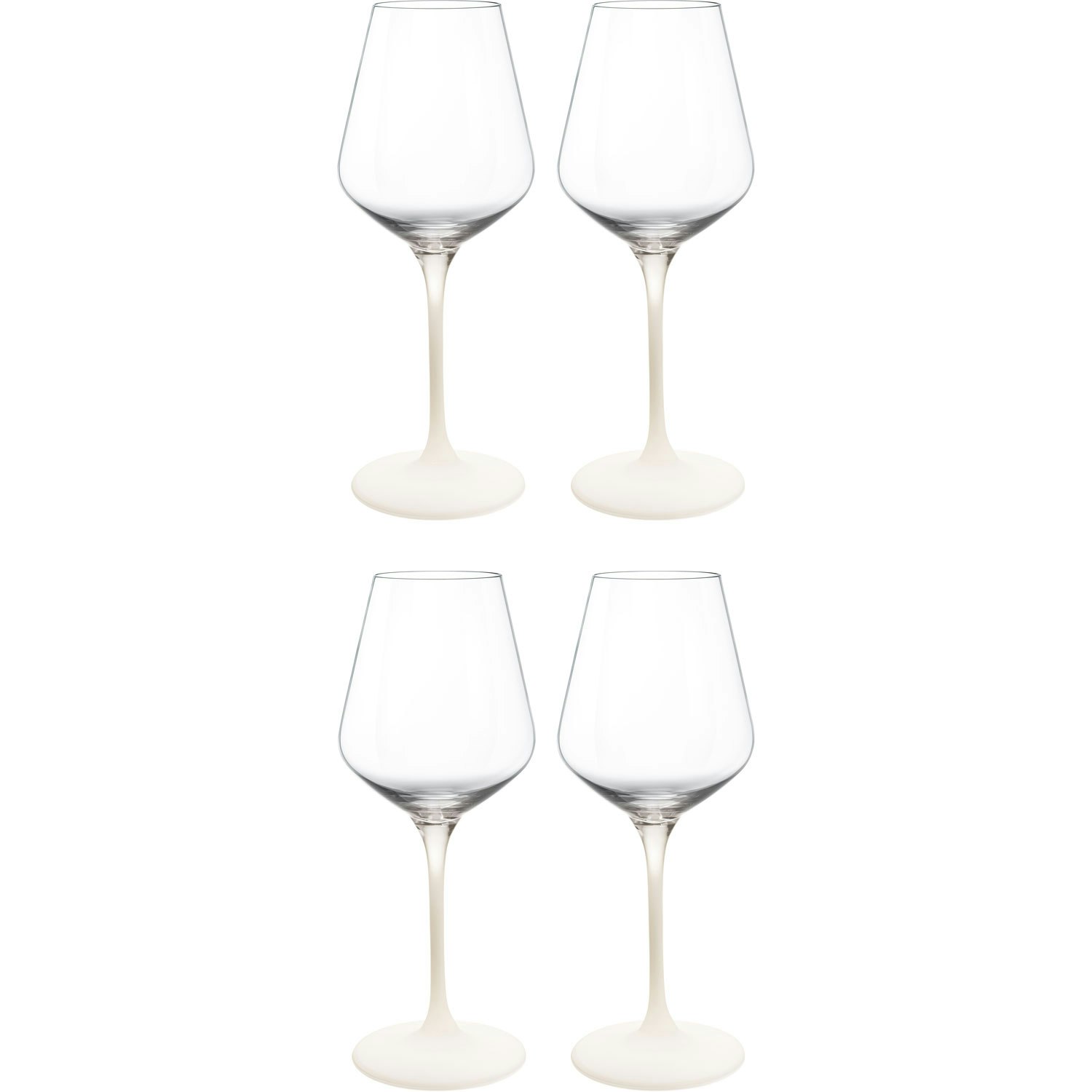 Villeroy & Boch Manufacture Rock vinsglas 38 Cl 4-pak t - Vinglas Krystalglas Hvid - 1137998120
