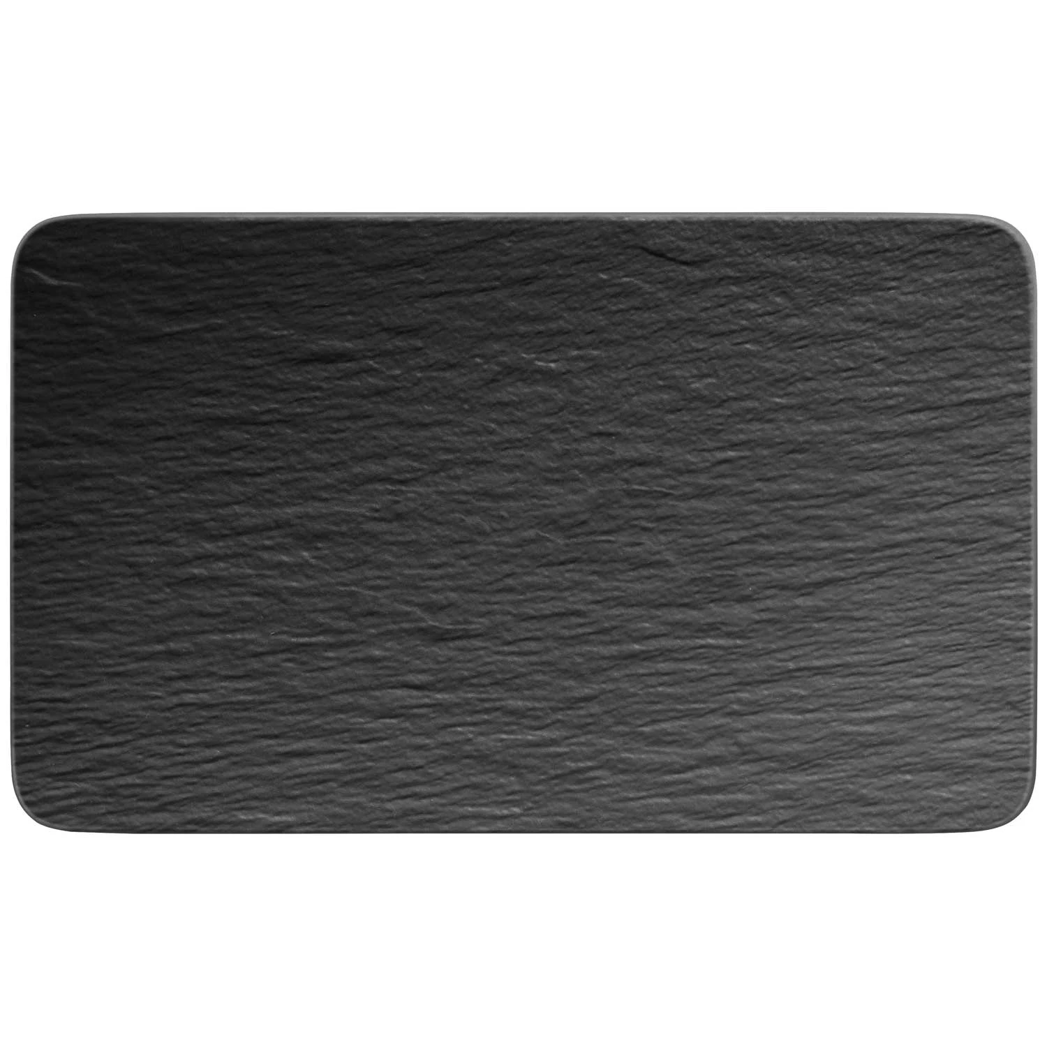 Villeroy & Boch Manufacture Rock Serveringsfad 28 Cm - Middagstallerkner Porcel&aelig;n Sort - 10-4239-2772