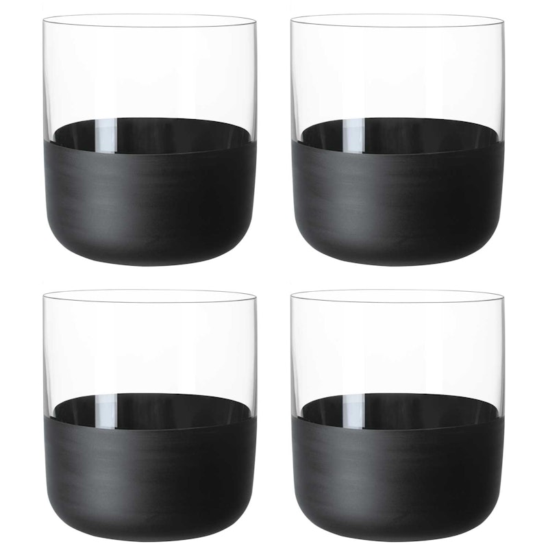 Manufacture Rock Shotglas 4 cl 4-pak, Sorte