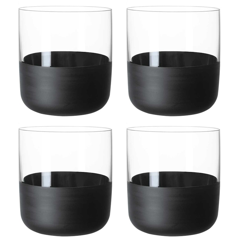 Manufacture Rock Shotglas 4 cl 4-pak, Sorte