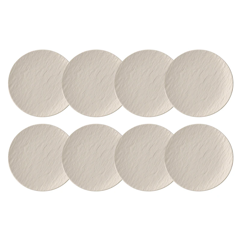 Manufacture Rock Sidetallerken 15,5 cm 8-pak, Hvid