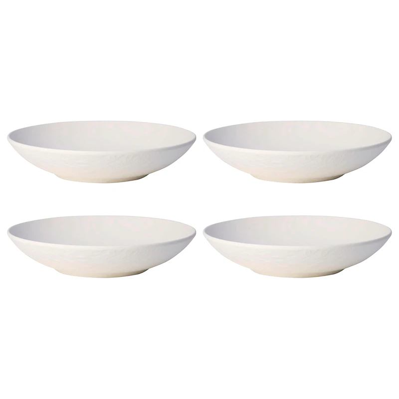 Manufacture Rock Skål 24 cm 4-pak, Hvid