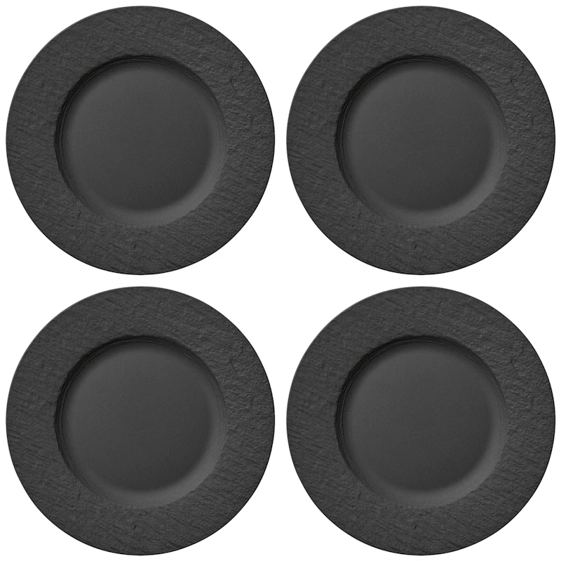 Manufacture Rock Tallerken 4-pak
