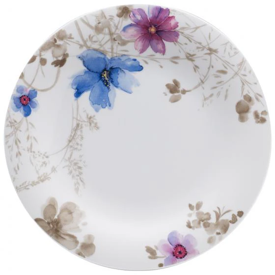 Villeroy & Boch Mariefleur Gris Basic Tallerken 27cm - Middagstallerkner Porcel&aelig;n Hvid - 1041042620