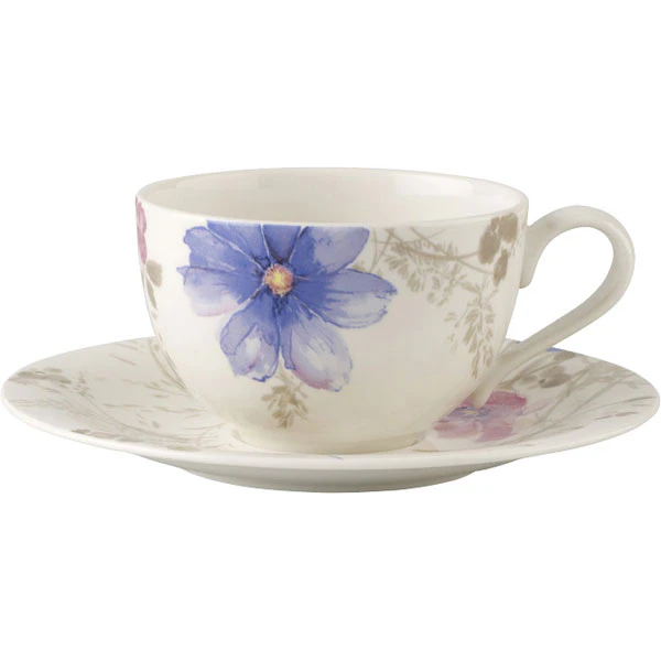 Villeroy & Boch Mariefleur Morgenmad Kop Med Underkop - Kaffekopper Porcel&aelig;n - 1041041230