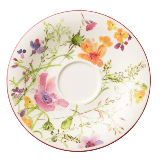 Villeroy & Boch Mariefleur Underkop Til Kaffekop 16 Cm - Kagetallerken & Desserttallerken Porcel&aelig;n Hvid - 1041001310