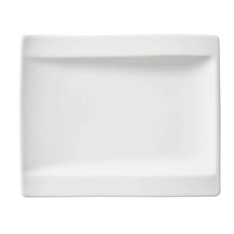 Villeroy & Boch New Wave B&B Tallerken 18x15cm - Middagstallerkner Porcel&aelig;n Hvid - 1025252660