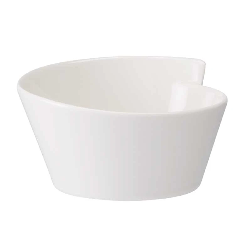 Villeroy & Boch Newwavw Rissk&aring;l 0,35 l - Serveringssk&aring;le Porcel&aelig;n Hvid - 1025251901