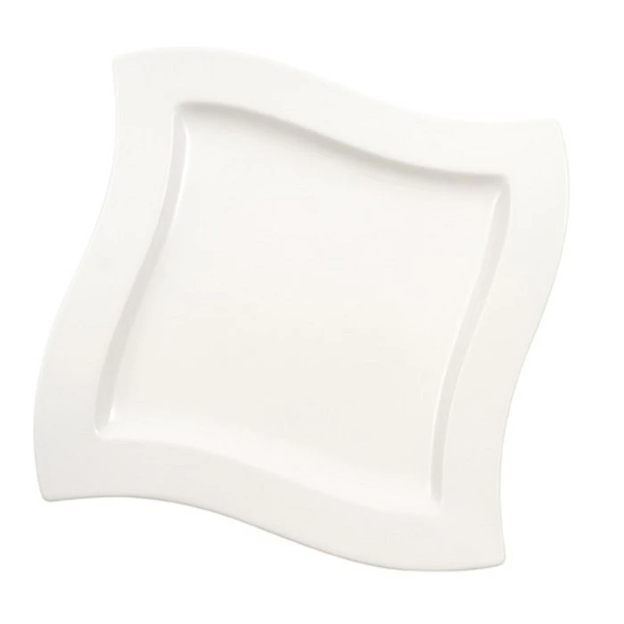 Villeroy & Boch New Wave Tallerken Flad 27cm - Middagstallerkner Porcel&aelig;n Hvid - 1025252619