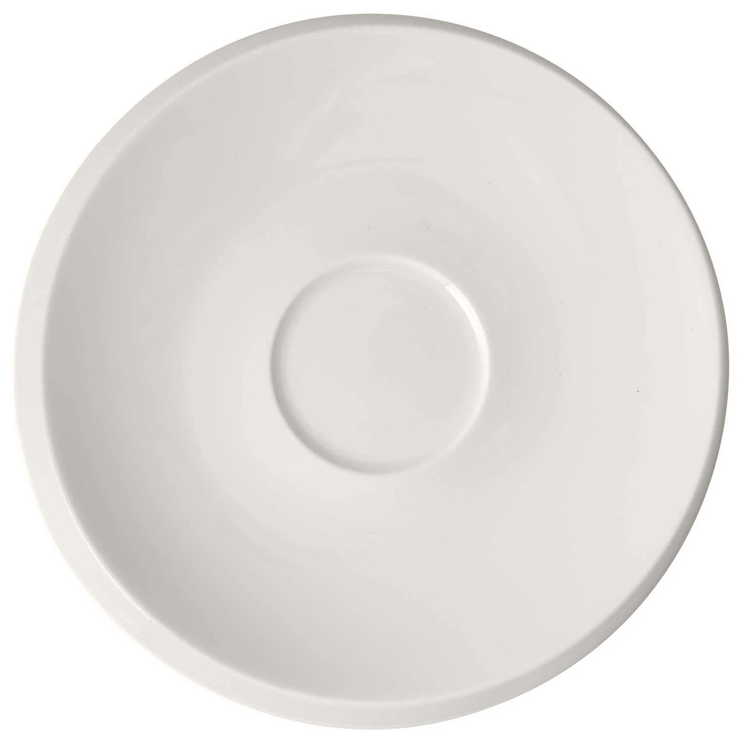 Villeroy & Boch Newmoon Coffee Cup Saucer - Kagetallerken & Desserttallerken Porcel&aelig;n Hvid - 1042641310