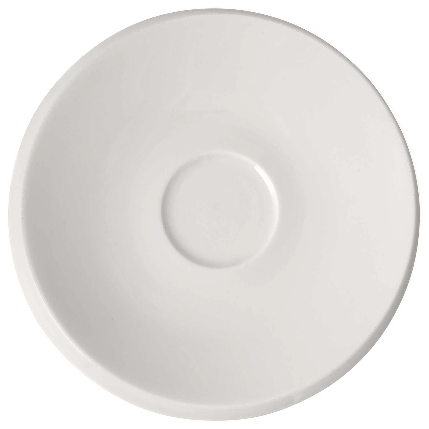 Villeroy & Boch Newmoon Espresso Cup Saucer - Kagetallerken & Desserttallerken Porcel&aelig;n Hvid - 10-4264-1430