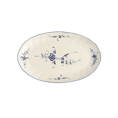 Villeroy & Boch Old Luxembourg Serveringsfad 24cm - Serveringsfad Porcel&aelig;n Hvid - 1023413570