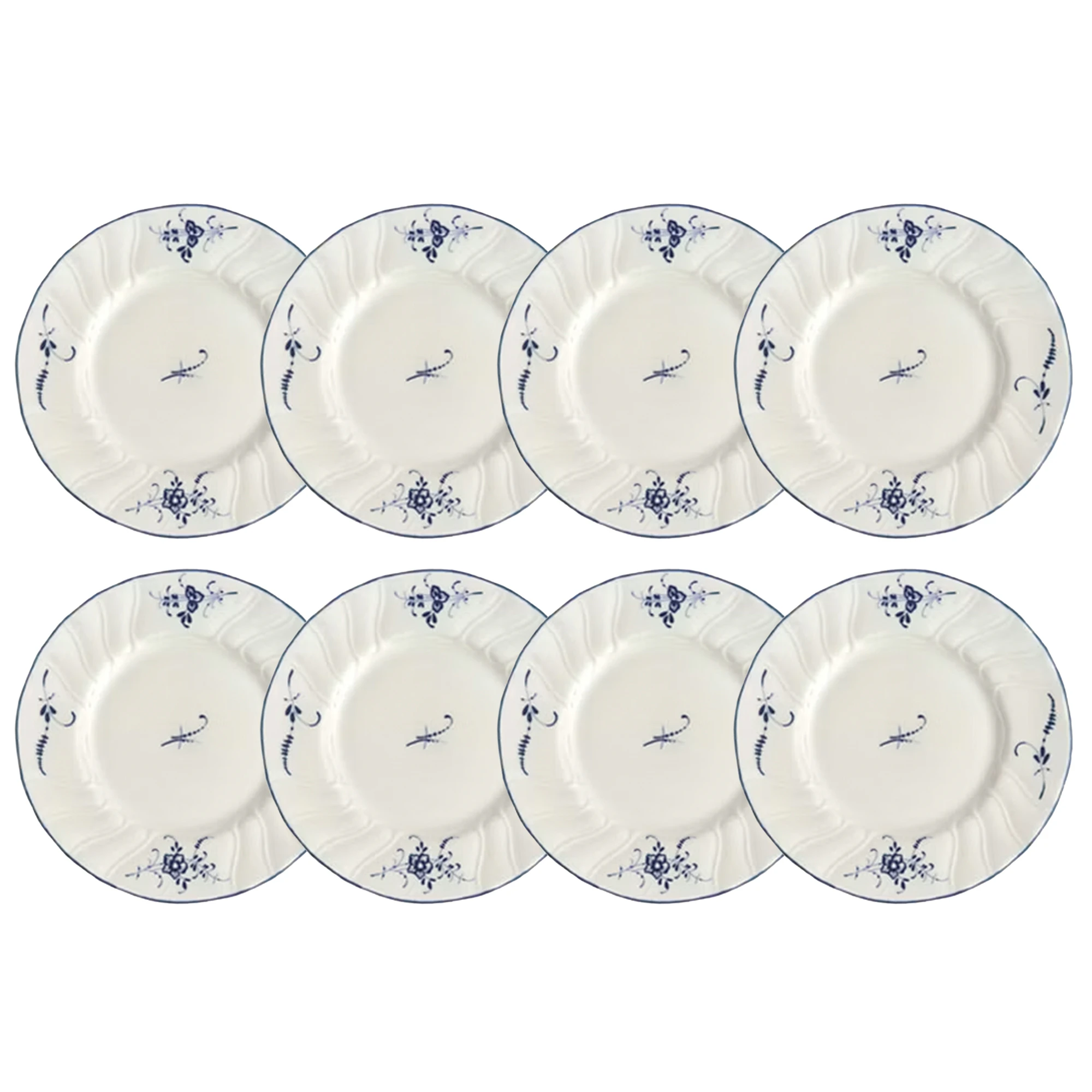 Villeroy & Boch Old Luxembourg Sidetallerken 16 Cm 8-pak - Asietter Porcel&aelig;n Hvid - 1023412660X8