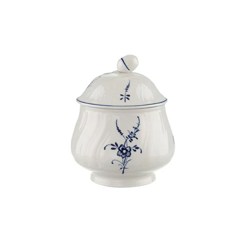 Villeroy & Boch Old Luxembourg Sukkersk&aring;l Med L&aring;g 6 Pers. 0,25l - Sukkersk&aring;le Porcel&aelig;n Hvid - 1023410930