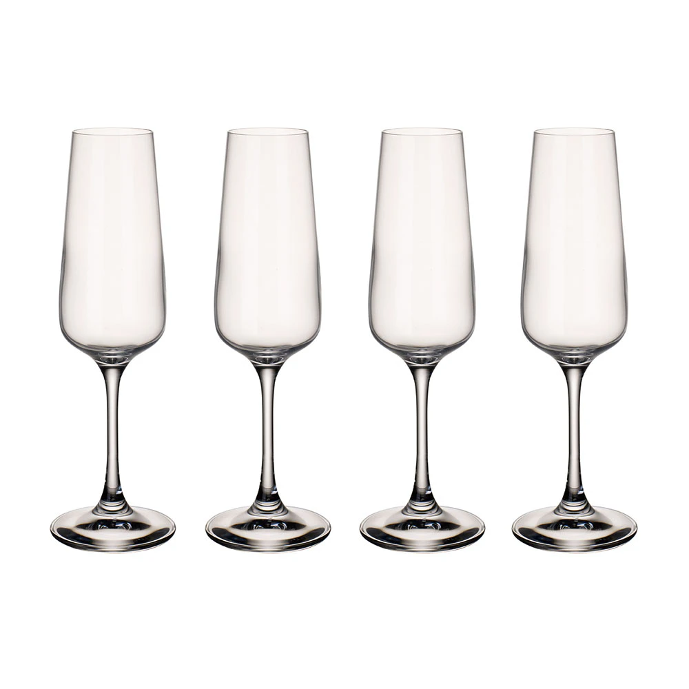 Villeroy & Boch Ovid Champagne 25cl 4-pak - Champagneglas Glas Klar - 1172098130