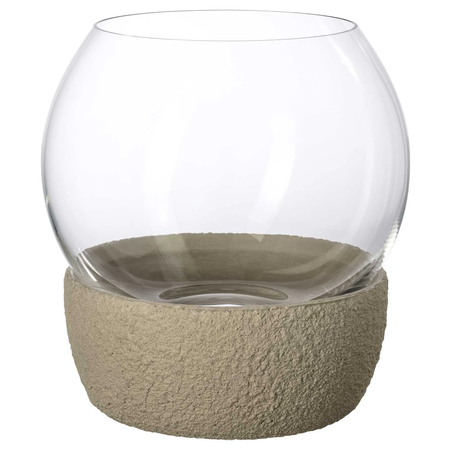 Villeroy & Boch Perlemor Home Lysestage 15,5 Cm - Fyrfadsstager Beton Klar - 1951768380