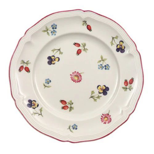 Villeroy & Boch Petite Fleur Br&oslash;d- & Sm&oslash;rtallerken 17cm - Asietter Porcel&aelig;n Hvid - 1023952660