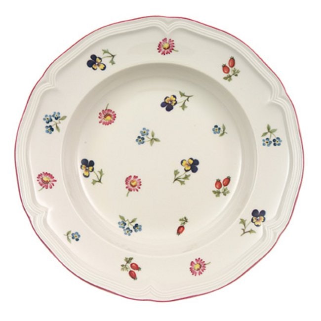 Villeroy & Boch Petite Fleur Tallerken Dyb 23cm - Dybe tallerkner Porcel&aelig;n Hvid - 1023952700