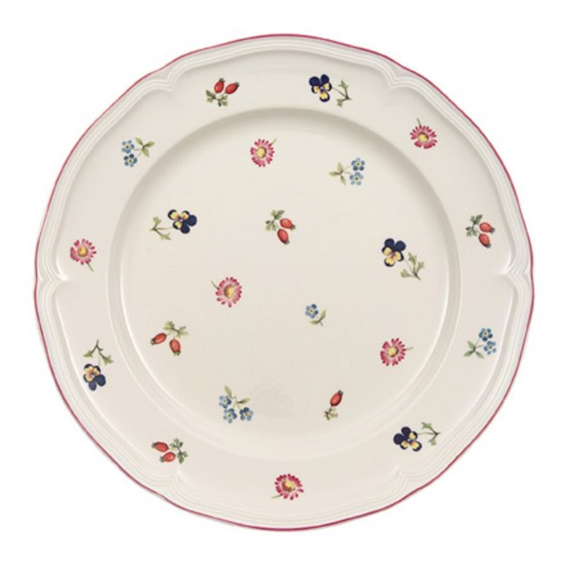 Petite Fleur Tallerken Flad, 26cm
