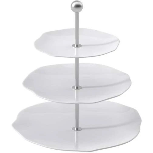 Villeroy & Boch Pura Kageopsats - Kagefad, T&aelig;rtefade & Sk&aring;le Metal Hvid - 1044667880