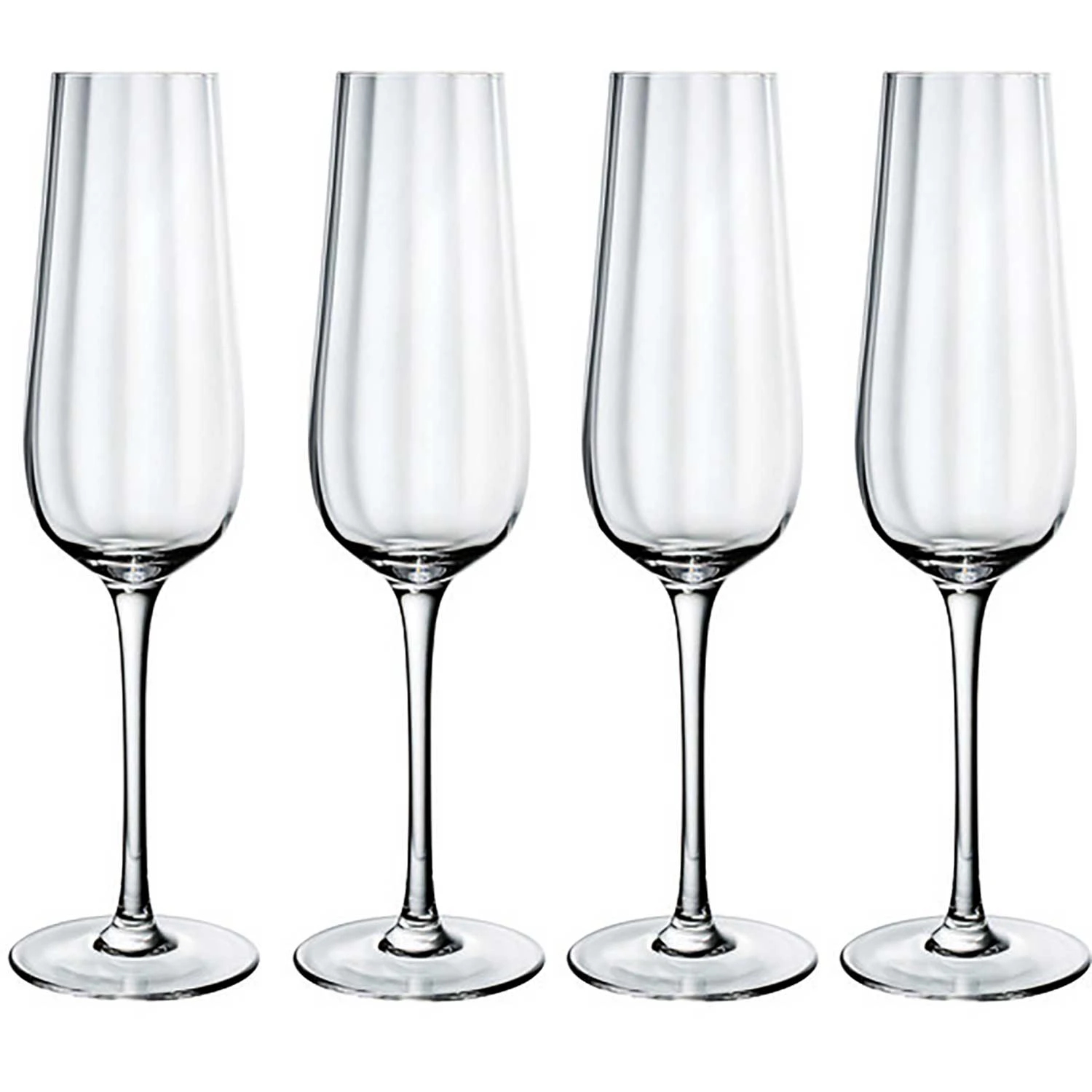 Villeroy & Boch Rose Garden Champagneglas 4-pak - Champagneglas Krystalglas Klar - 11-3725-8130
