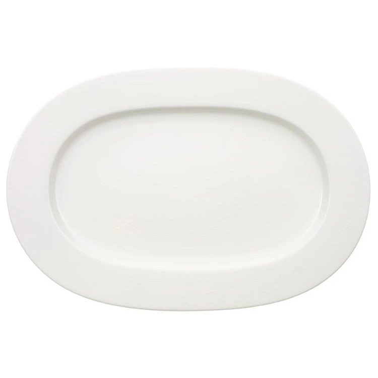 Villeroy & Boch Royal Ovalt Serveringsfad 41cm - Serveringsfad Benporcel&aelig;n Hvid - 1044122940