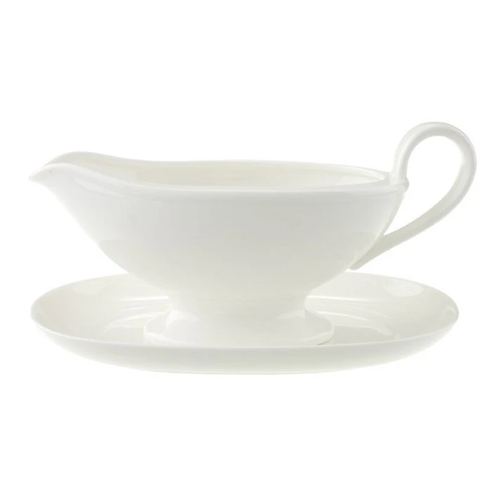 Villeroy & Boch Royal Sovsesk&aring;l Med Underkop 0,45 l - Sovsekander & Sovsesk&aring;le Benporcel&aelig;n Hvid - 1044123406