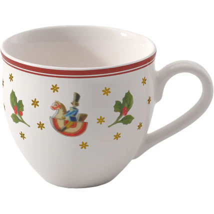 Villeroy & Boch Toy's Delight Espressokop - &Oslash;vrig julebordd&aelig;kning Tableware Porcel&aelig;n Hvid - 1485851421