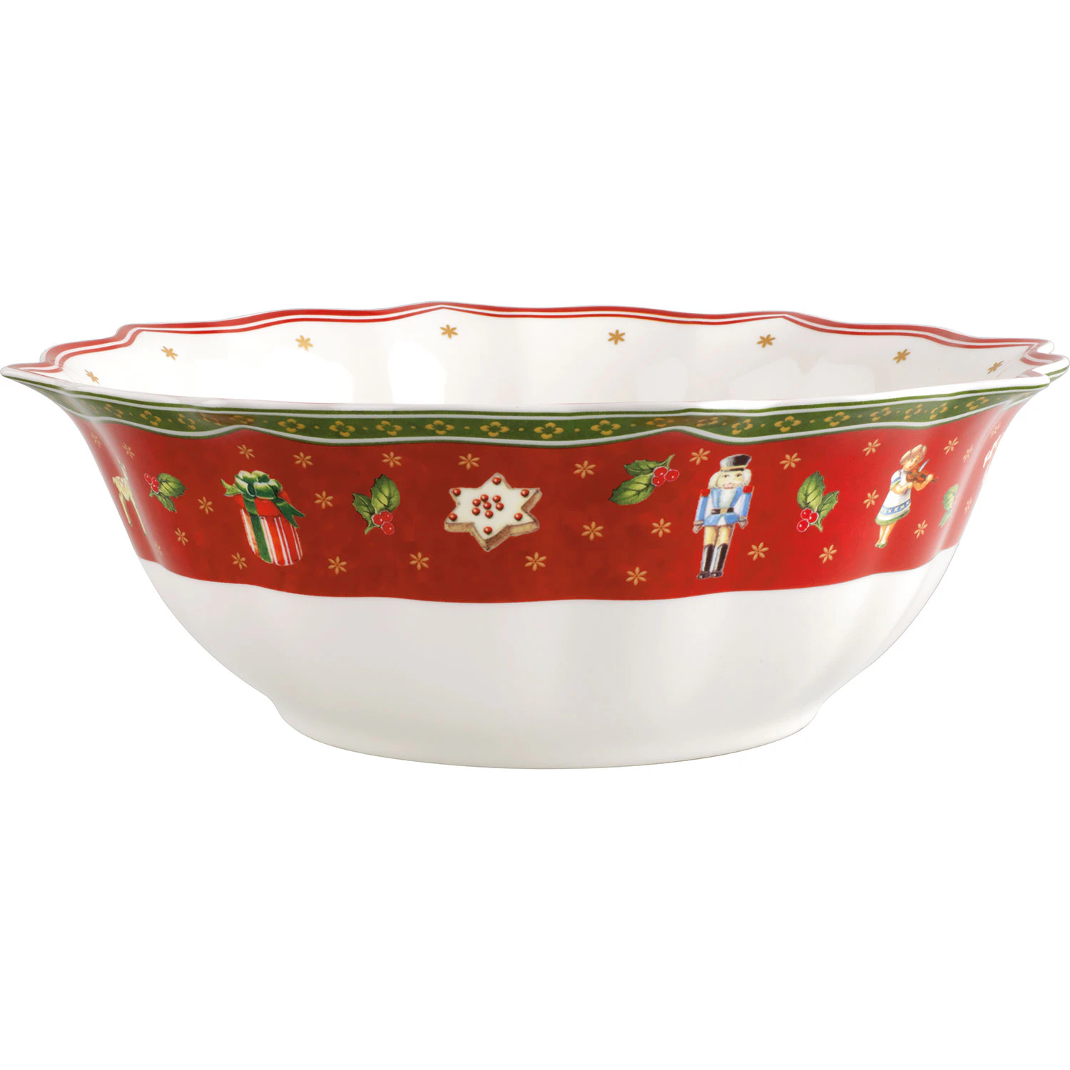 Villeroy & Boch Toy's Delight Salatsk&aring;l - Julesk&aring;le Porcel&aelig;n Hvid - 14-8585-3160