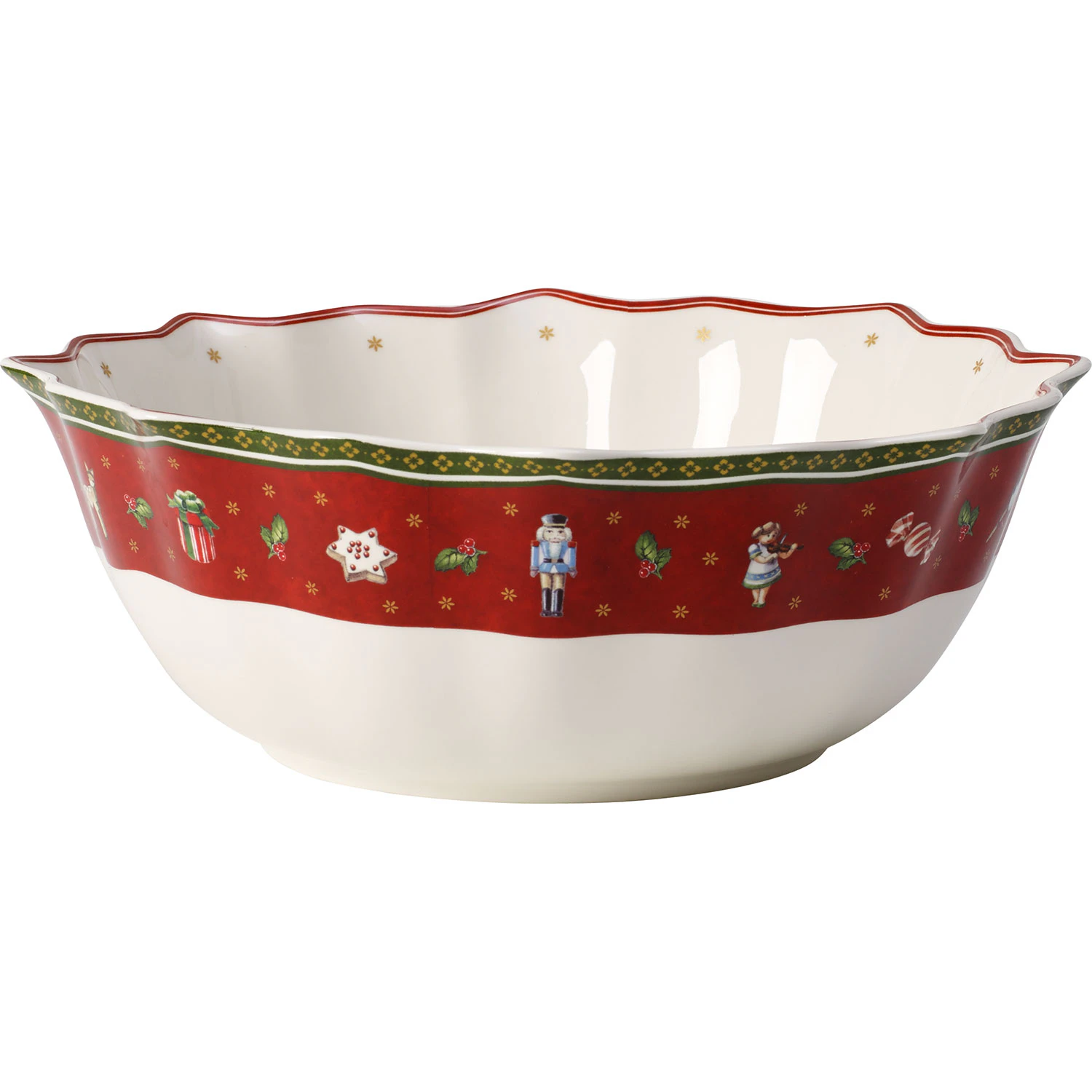 Villeroy & Boch Toy's Delight Serveringssk&aring;l - Julesk&aring;le Porcel&aelig;n Hvid - 14-8585-3822