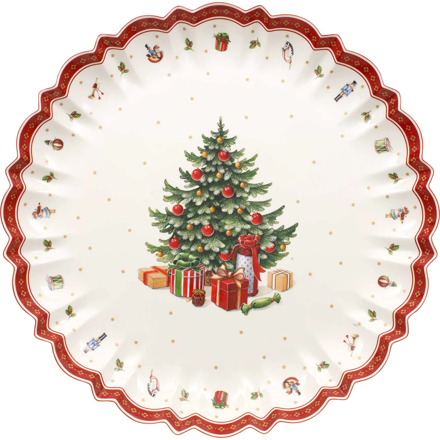 Villeroy & Boch Toy's Delight Serveringssk&aring;l - Julesk&aring;le Porcel&aelig;n Hvid - 14-8585-3884