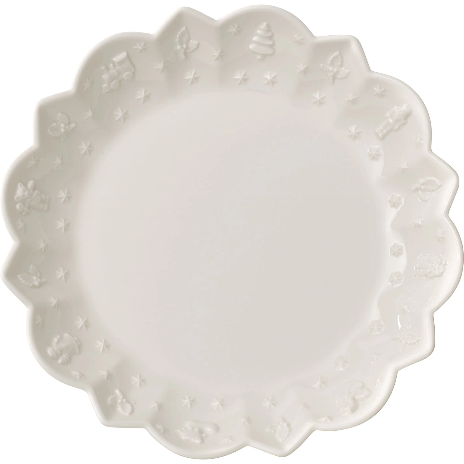Villeroy & Boch Toy's Delight Sk&aring;l 24,5 &Oslash; - Julesk&aring;le Porcel&aelig;n Hvid - 14-8658-3640