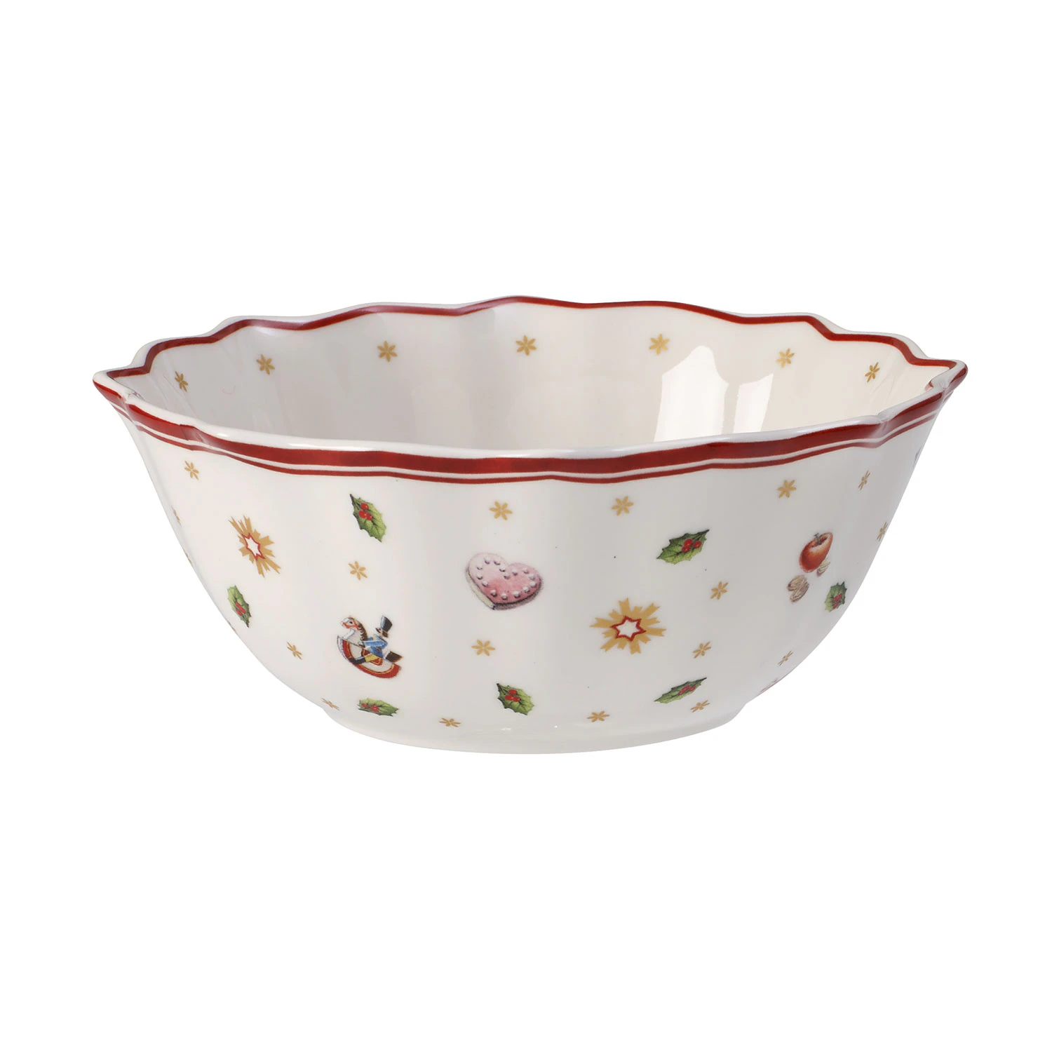 Villeroy & Boch Toy's Delight Sk&aring;l 50 Cl - Julesk&aring;le Porcel&aelig;n Hvid - 14-8585-1902