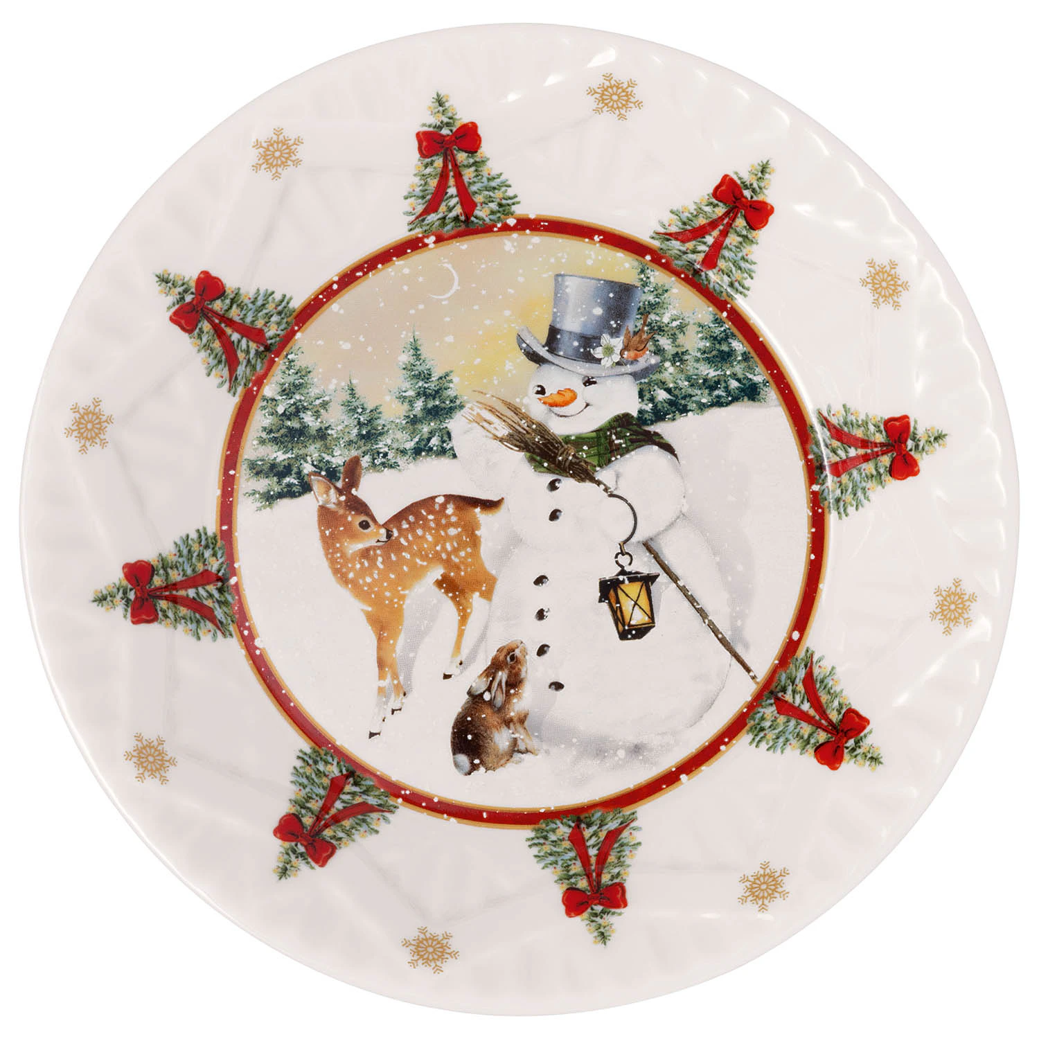Villeroy & Boch Toy's Fantasy Lille Sk&aring;l Snemandsfarvet - Julesk&aring;le Porcel&aelig;n Multi - 1483323713