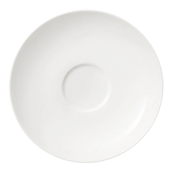 Villeroy & Boch Twist White Underkop Till Kaffe/tekop 14 Cm - Kagetallerken & Desserttallerken Porcel&aelig;n Hvid - 1013801310