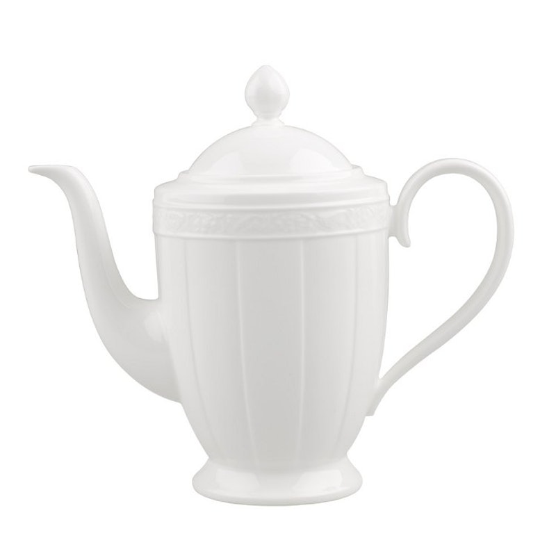 White Pearl Kaffekande 6 pers., 1,35l