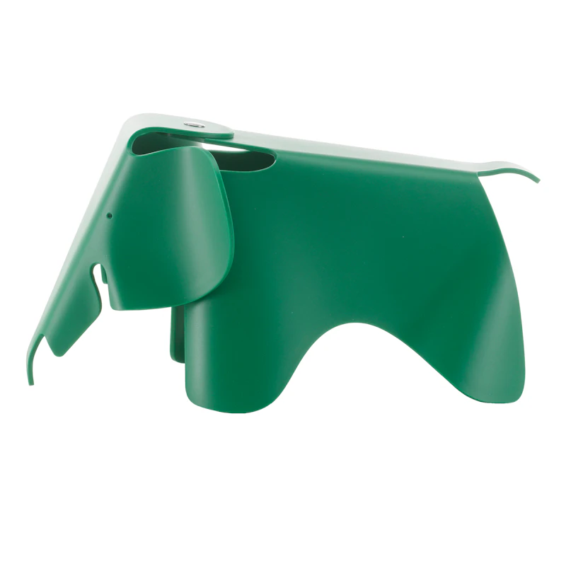 Eames Elephant Taburet Lille, Emerald