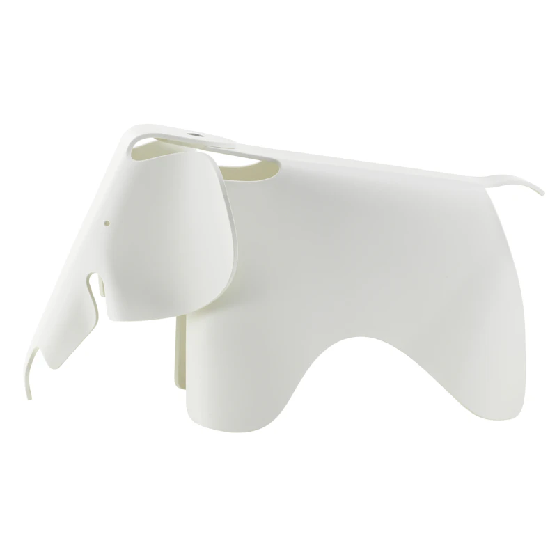 Eames Elephant RE Taburet Hvid