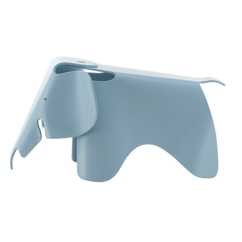 Eames Elephant Taburet Lille, Sky Blue