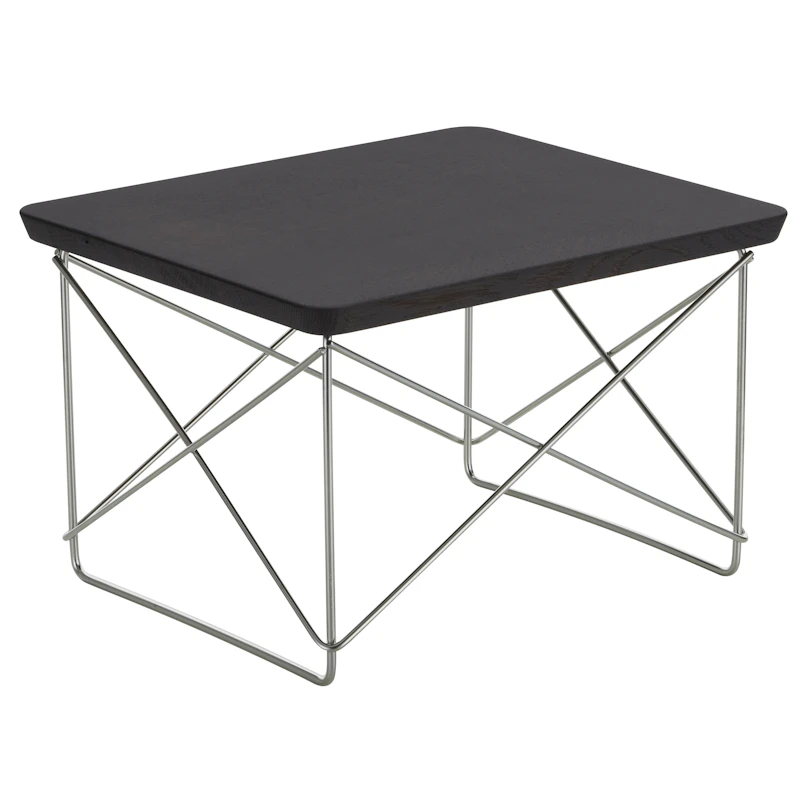 Occasional LTR Sidebord, Mørk Eg / Rustfrit Stål