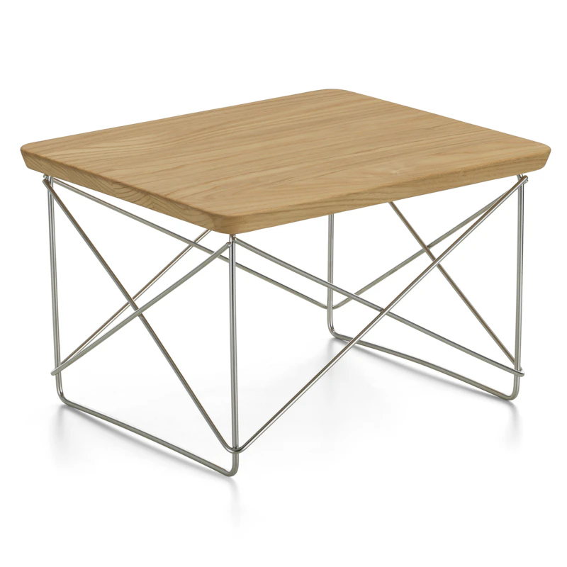 Occasional LTR Sidebord, Kastanje / Rustfrit Stål